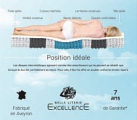 Matelas Technilat à La Ciotat pour les problèmes de dos, oreillers ergonomique pour les problèmes de cervicales