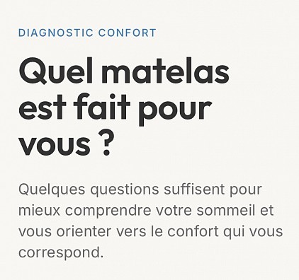Test diagnostic gratuit